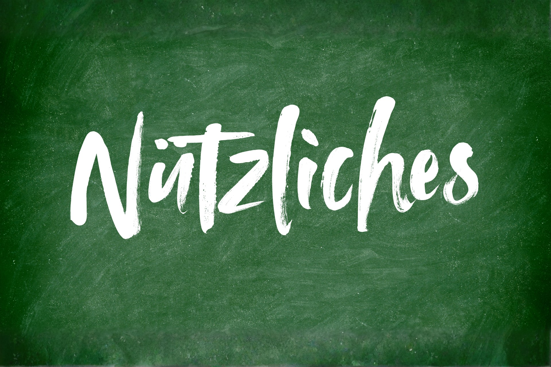 Nützliches